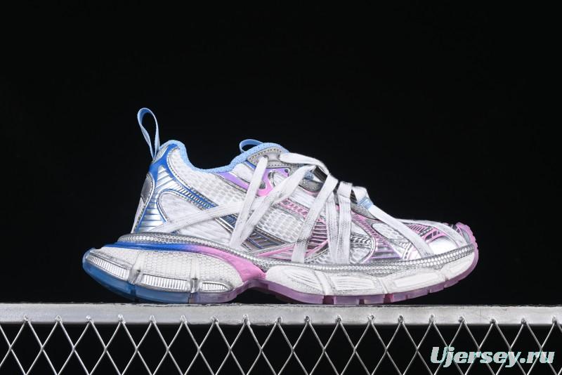 Balenciaga Phantom Sneaker 3XL Trendy Running Shoes with Transparent Heel Strap - W3XCH9145
