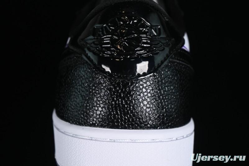 Nike Air Jordan 1 Low Golf AJ1 Retro Golf Shoes with Laser Patent Leather and Double Hook Design - FZ4159-100