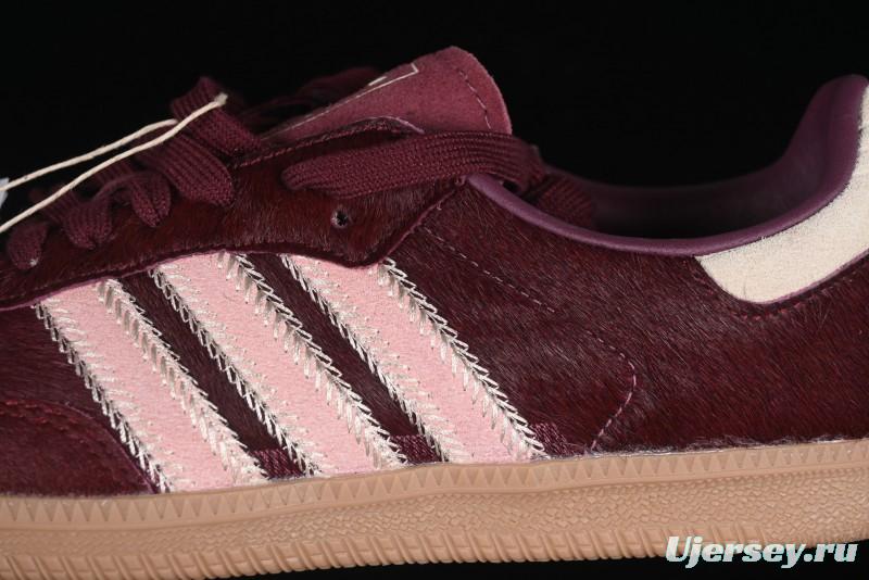 Adidas Samba OG Casual Sneakers with Classic Trefoil Logo - JP5330