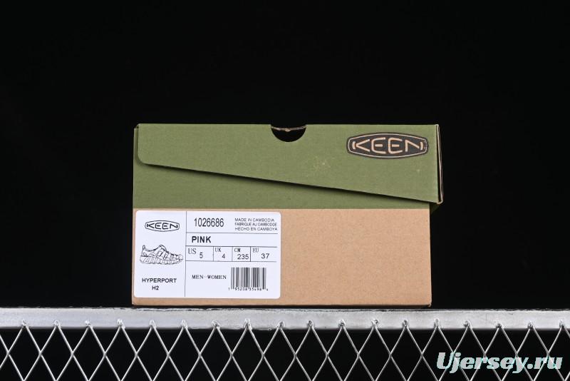 Keen Newport H2 Outdoor Sports Water Shoes for Hiking and Wading - 1026686PINK