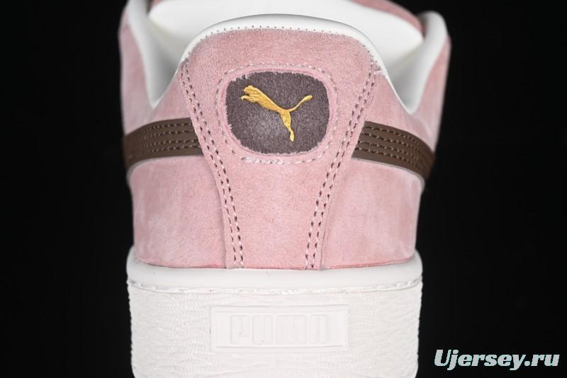 PUMA Suede Classic Sneakers - Rose Pink & Chocolate Brown