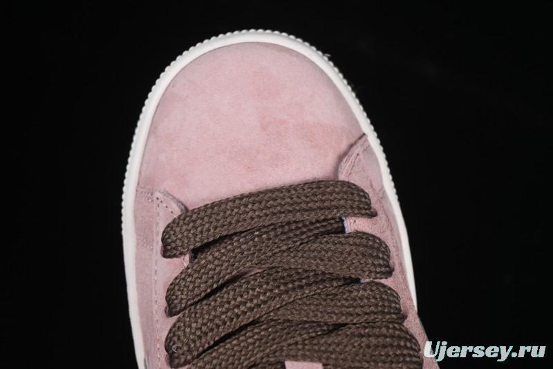 PUMA Suede Classic Sneakers - Rose Pink & Chocolate Brown