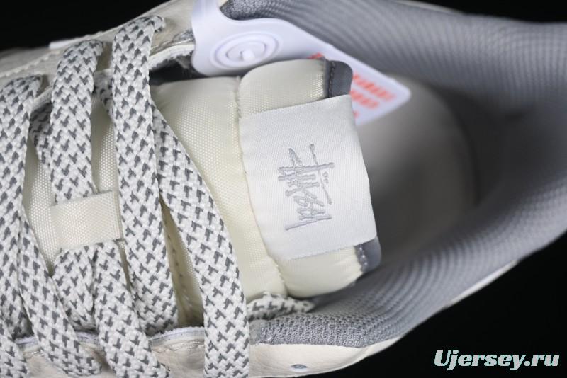 Nike Air Force 1 Low x Stussy "Light Bone and Grey" – Premium Collaboration Sneakers