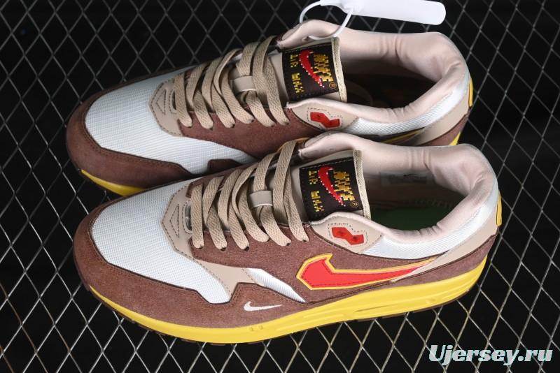 Nike Air Max 1 Retro Running Shoes with Half-Sole Air Cushion - HV5776-200