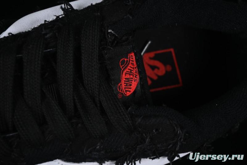 Vans Vault OG Era LX "Distressed Black" Premium Skate Sneakers