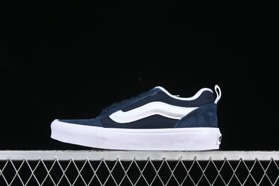 Vans Old Skool Pro Navy/White Skate Shoes
