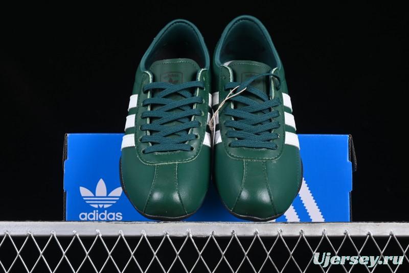 Adidas Tokyo Classic Sneakers - Forest Green & White
