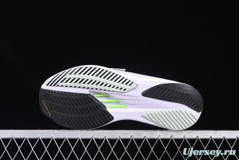 Adidas Lightstrike Pro Running Shoes - White/Black Neon Edition