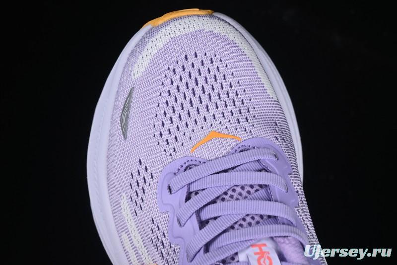 HOKA ONE ONE Bondi 9 Knit Lightweight Casual Running Shoes - 1162012 AGH