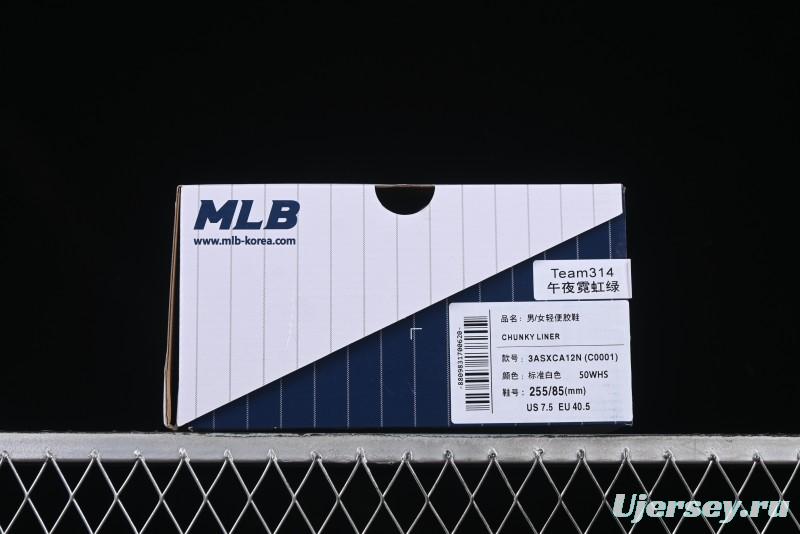 NY Yankees Black & Neon Green Sneakers - Classic Streetwear Style