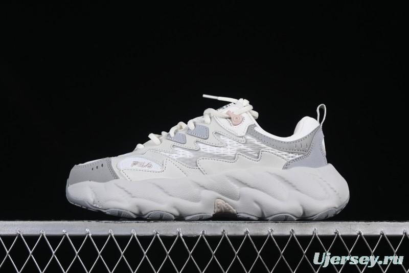 FILA Wave Fusion Chunky Sneakers - White & Gray