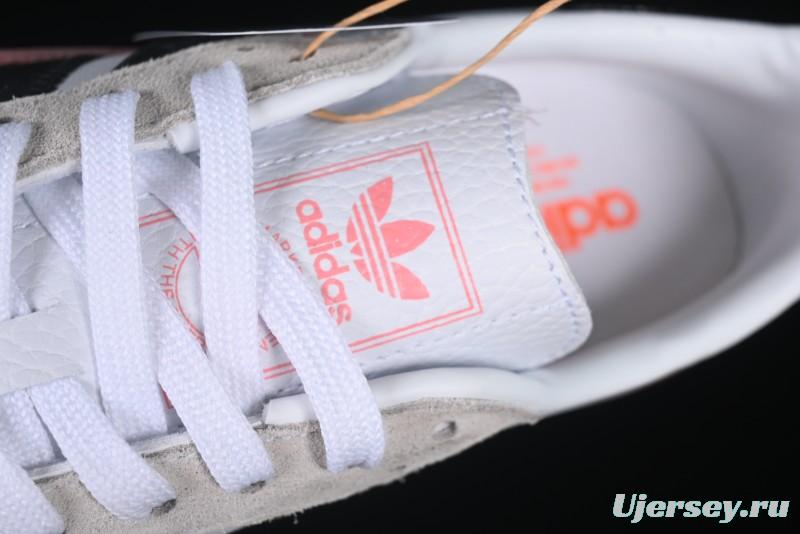 Adidas Samba Classic – White/Black with Pink Translucent Sole