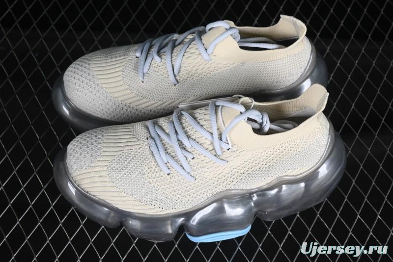 Grounds Big Bubble High Platform Sneakers Transparent Blue - AJE5