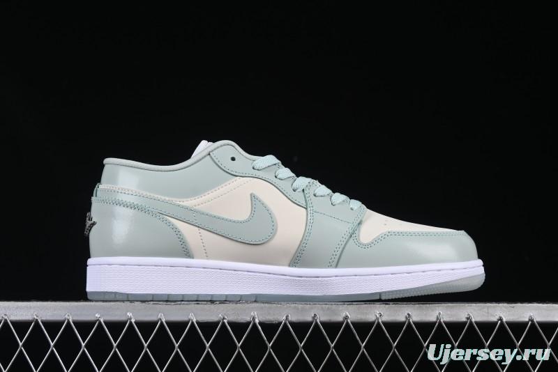 Nike Air Jordan 1 Low SE "Mint & Cream" - Sleek and Stylish Casual Sneakers