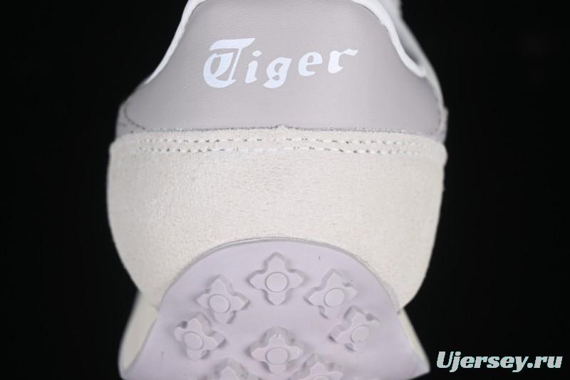 Classic Onitsuka Tiger Mexico 66 Shoes – White & Grey Minimalist Design