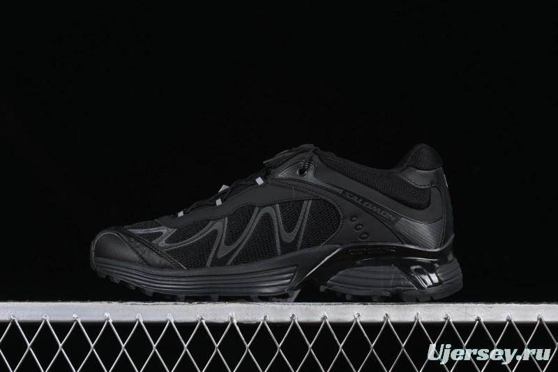 Salomon XT-Wings 2 All-Black Trail Running Sneakers - Sleek Performance and Style