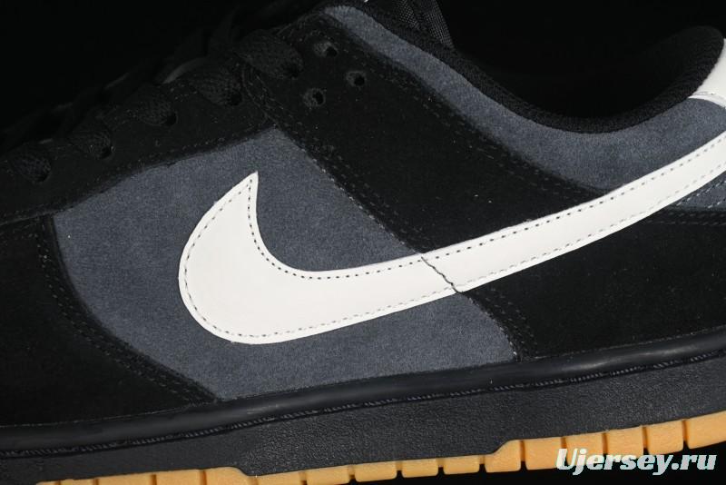 Nike Dunk Low Casual Sneakers in Black-Grey Colorway - HQ1931-001