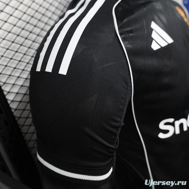 Player Version 25/26 Manchester United  Black Special Jersey