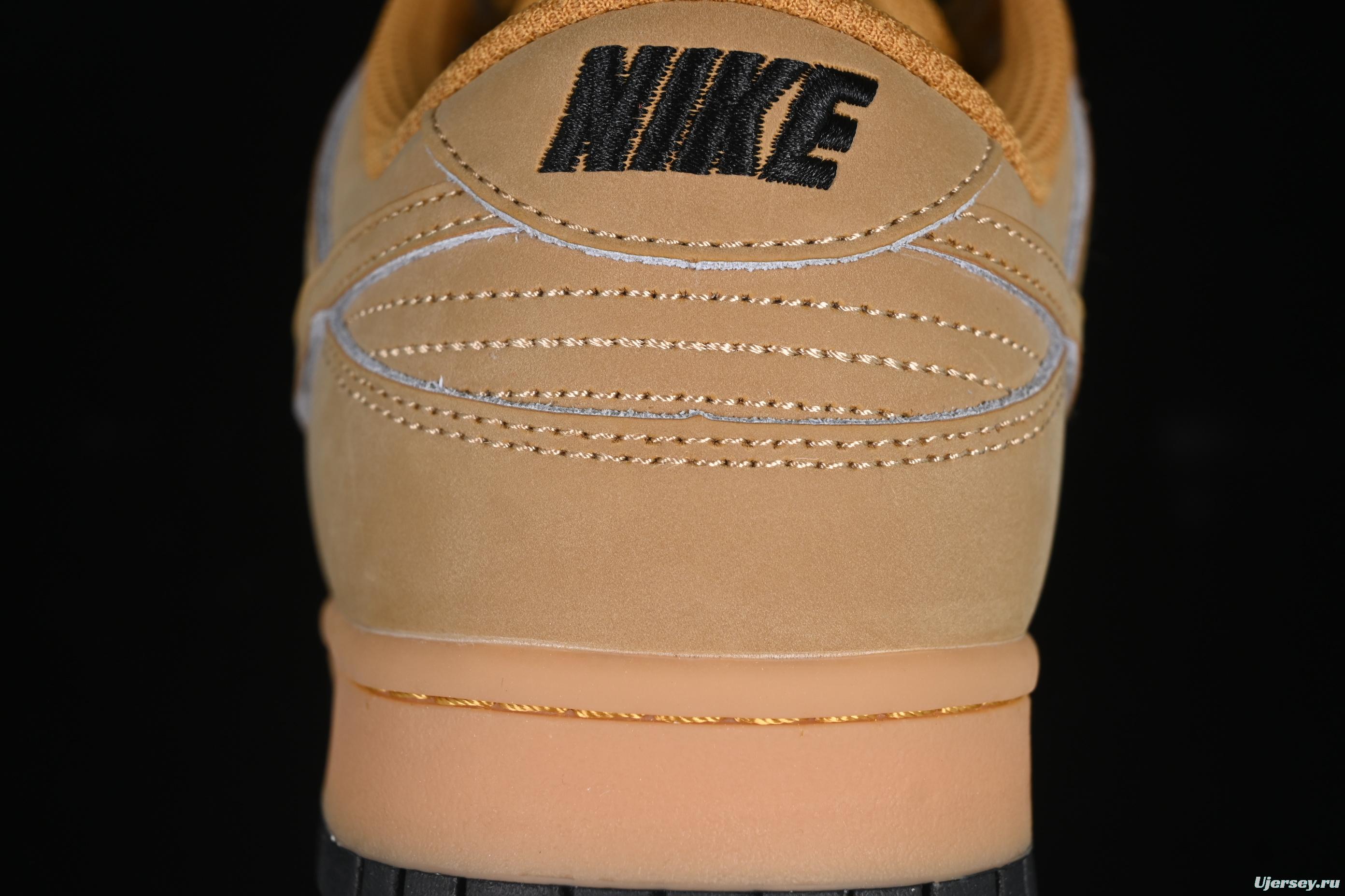 Nike SB Dunk Low Wheat Low-Top Casual Skate Shoes - HQ1932-700