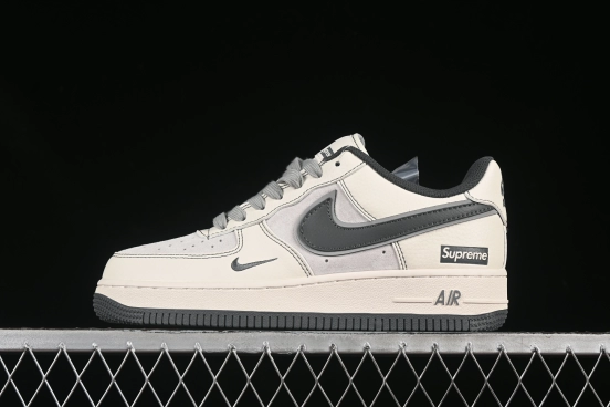 Nike Air Force 1 '07 Low Supreme Casual Sneakers with Full-Length Air Cushion - XZ6188-367