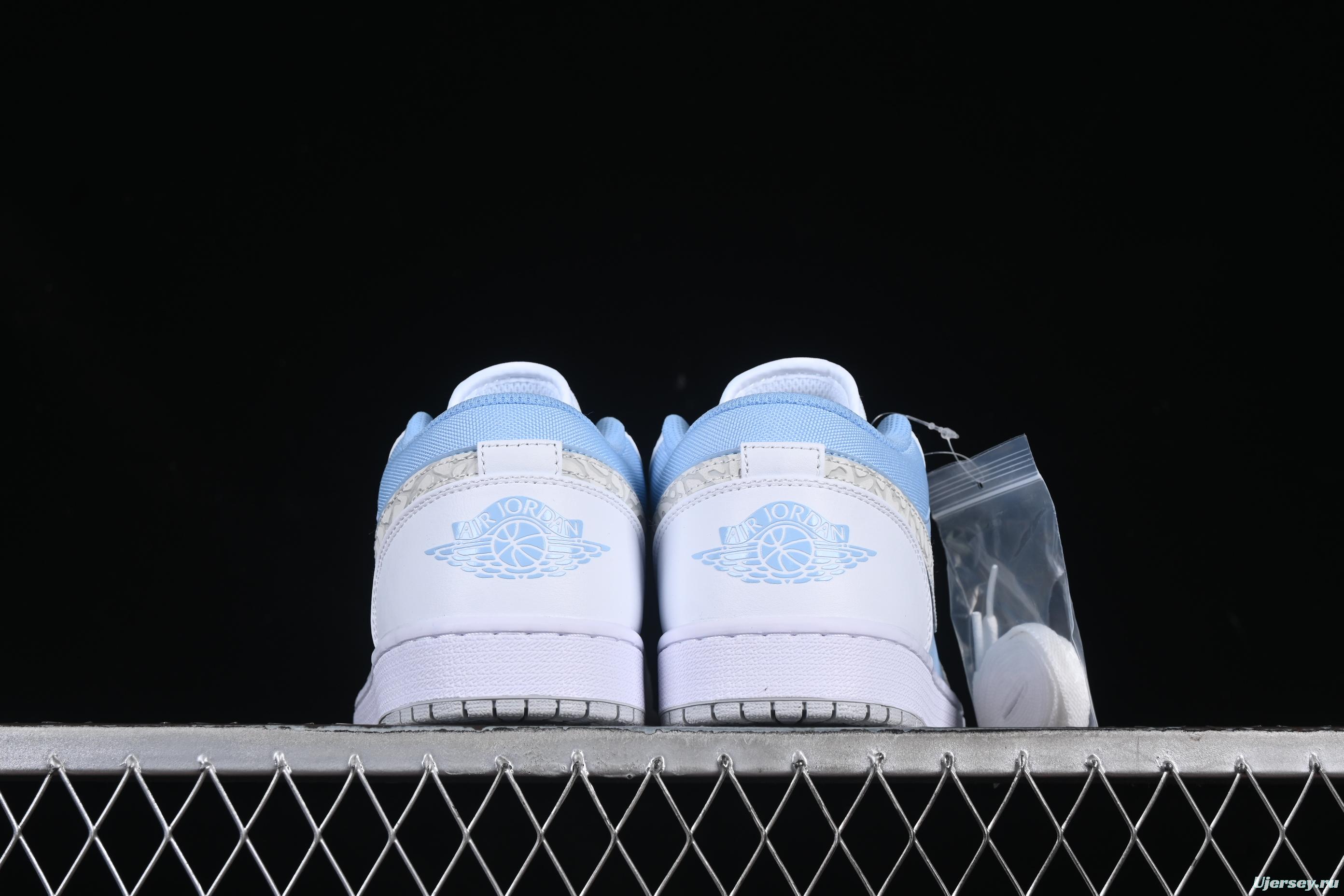 Nike Air Jordan 1 Low "True Blue" Basketball Shoes - IB7692-400