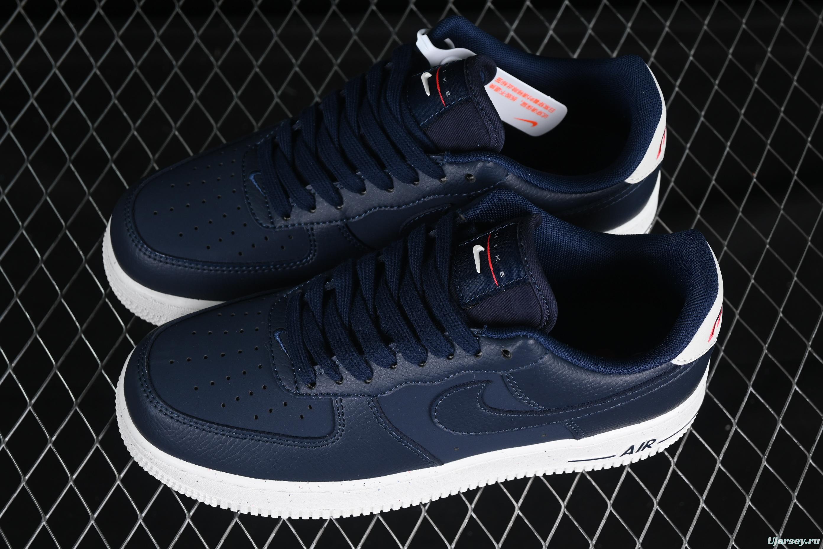 Nike Air Force 1'07 Low Casual Sneakers with Full-Length Air Cushion - DZ2708-100