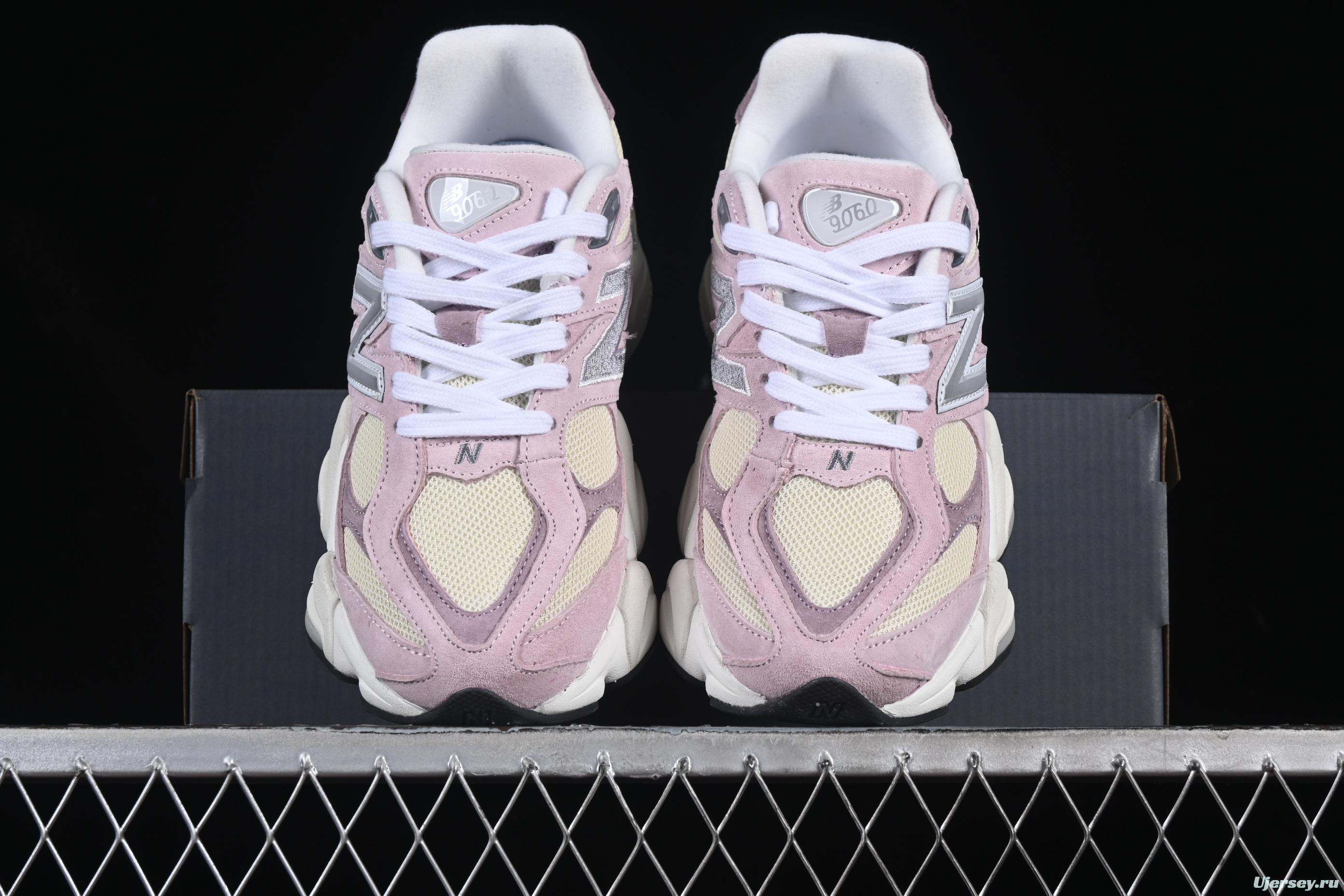 New Balance NB9060 Series Retro Casual Running Shoes with ABZORB Cushioning - U9060LBC