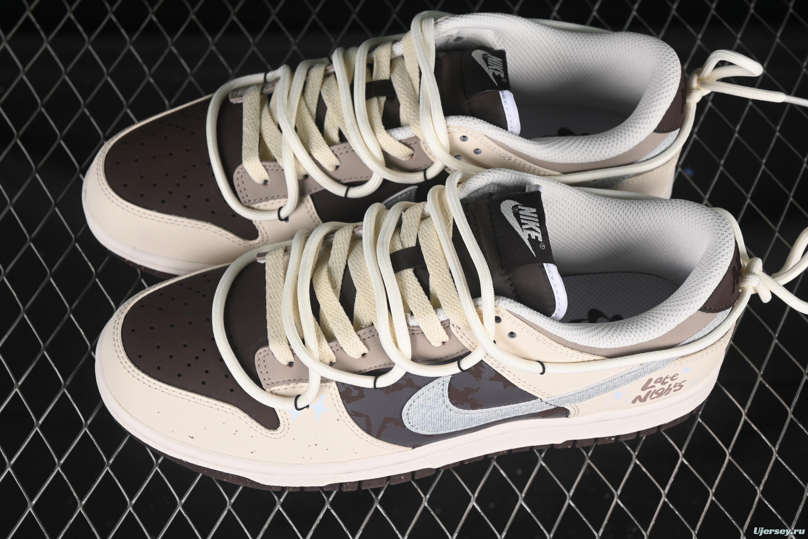 Nike Dunk Low Baroque Brown Reverse Mocha SB Low Top Casual Skate Shoes - HF4292-100