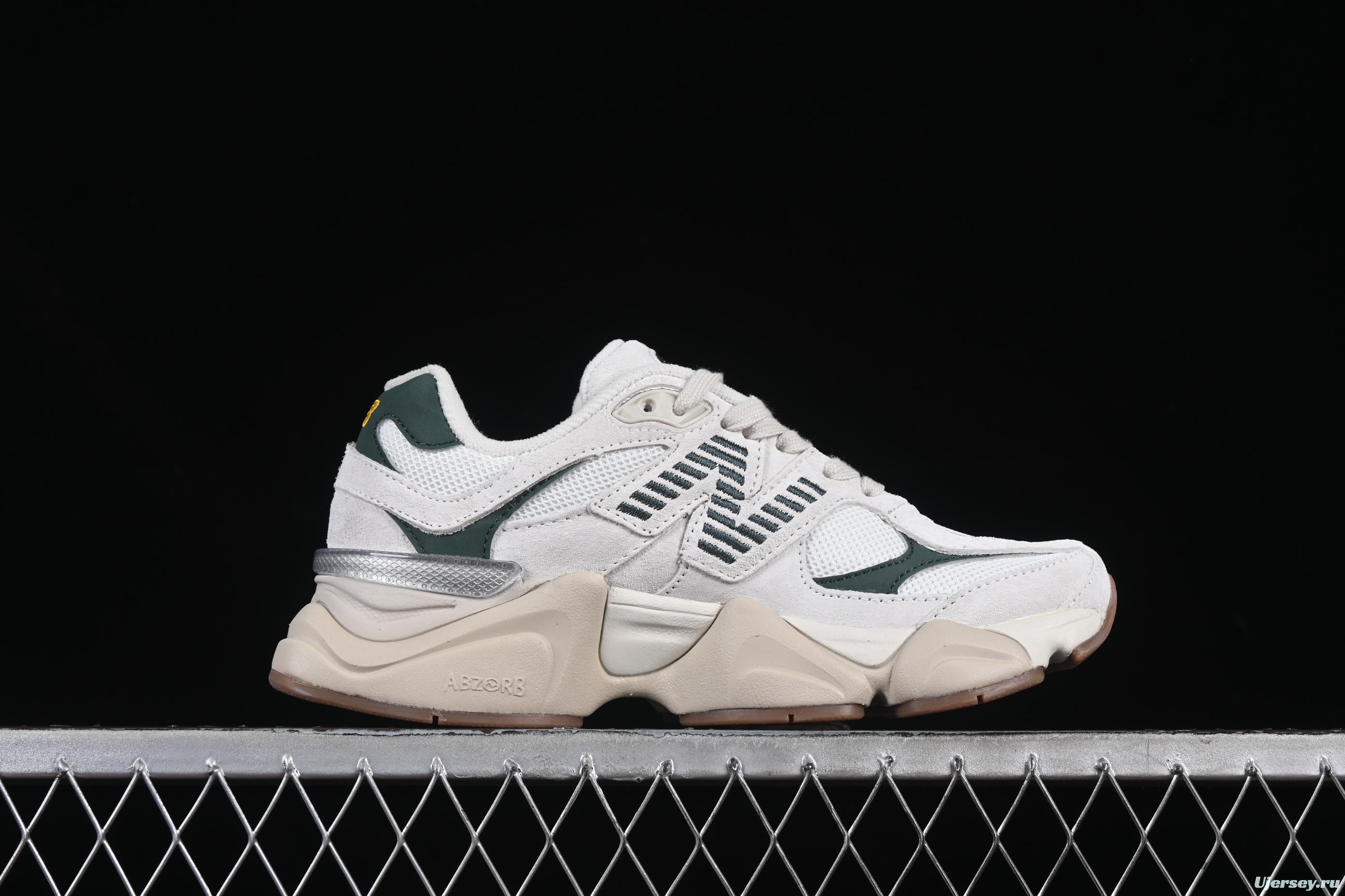 New Balance NB9060 Series Retro Casual Running Shoes with ABZORB Cushioning - U9060AGG