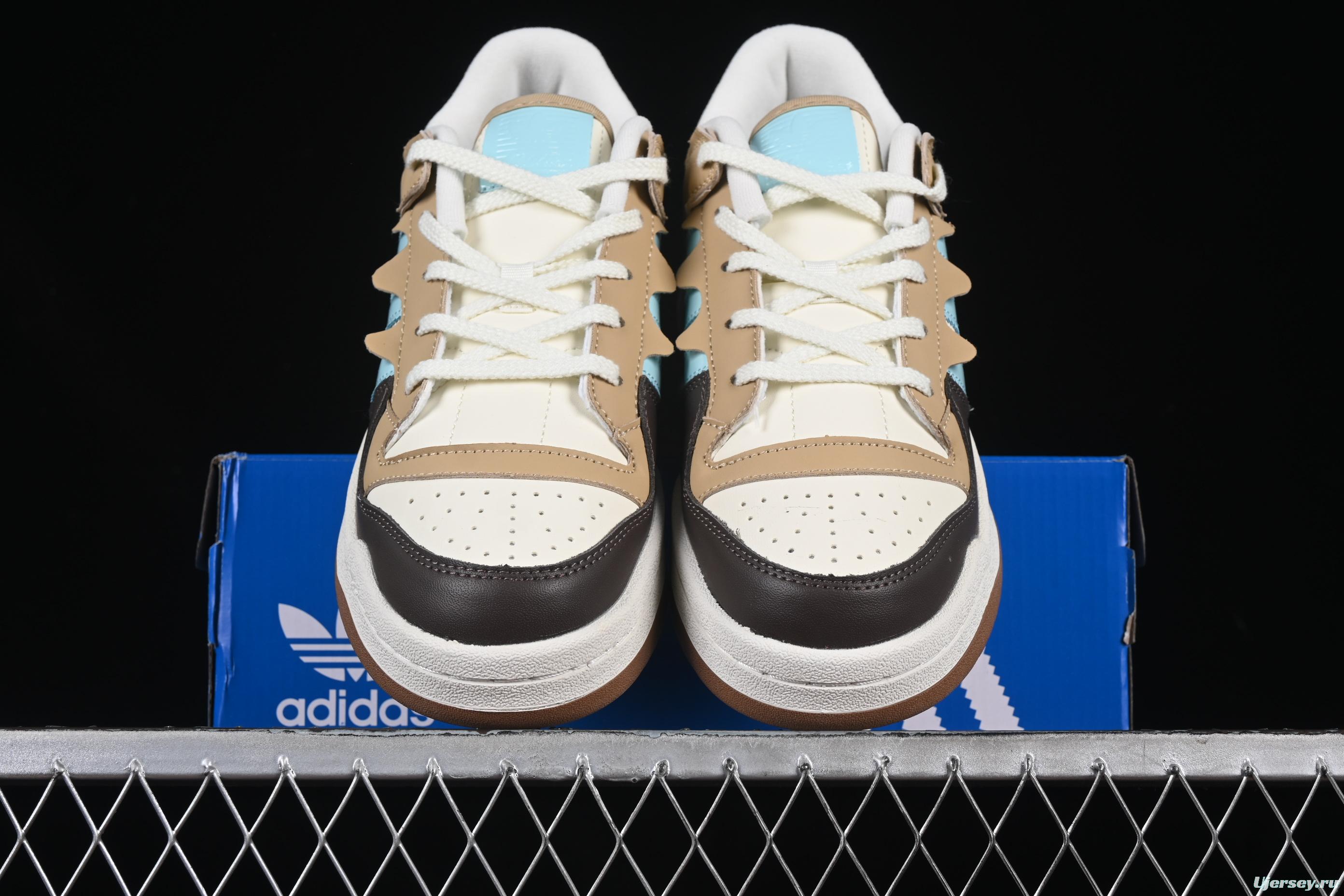 Adidas Forum 84 Low Retro Basketball Shoes - JR8033