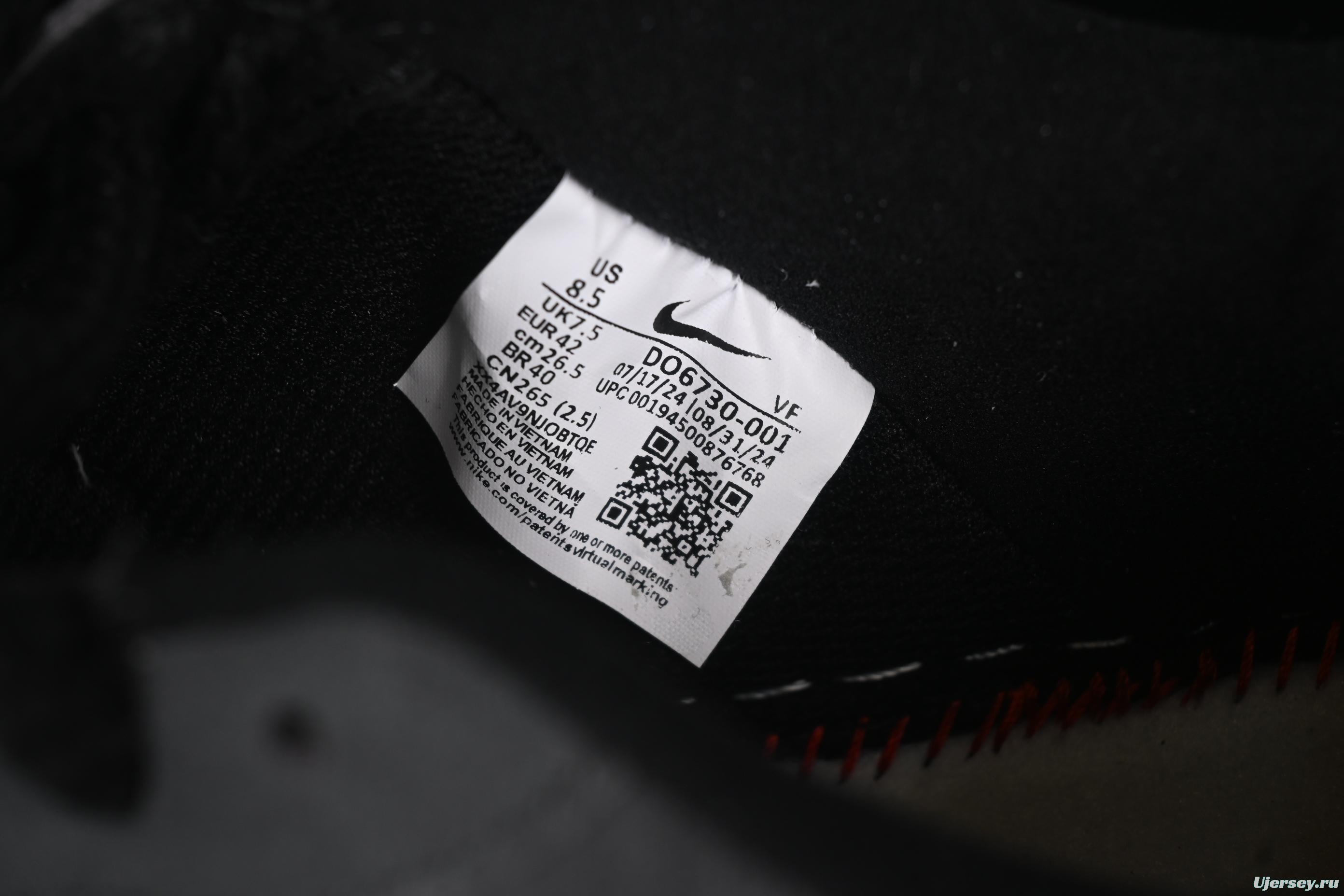 Nike Air Force 1'07 Low "Black Pink" Limited Edition Sneakers with Heart Design - DO6730-010