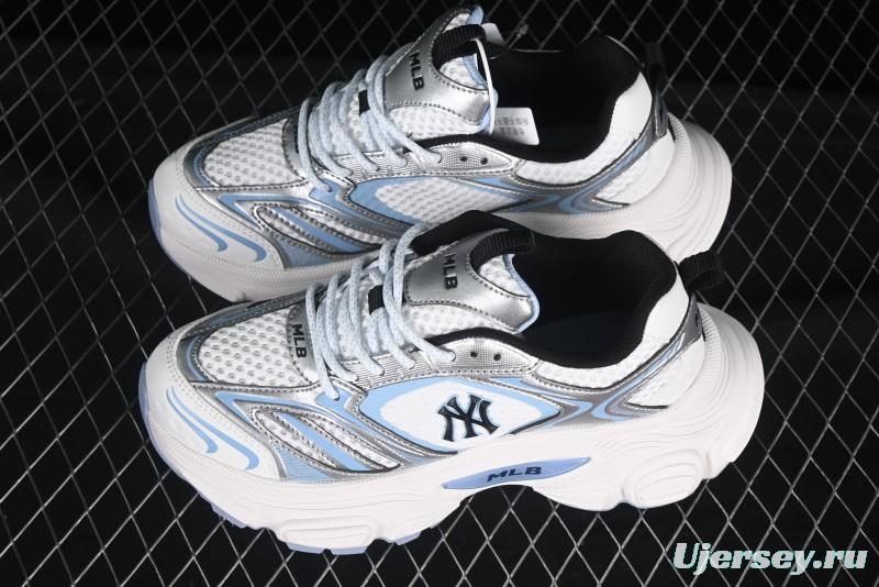 New York Yankees MLB Winner Chunky Height-Increasing Thick Sole Running Shoes - 3ASHWD15N50BLS