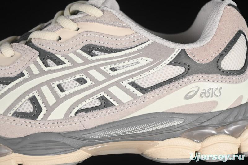 Asics Gel-NYC Retro Breathable Casual Shoes with Cushioning for Men - 1201A789-103