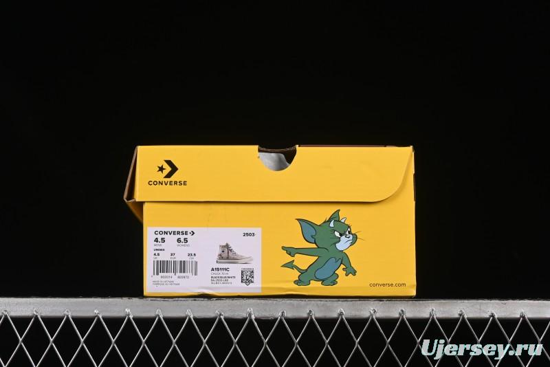 Converse Chuck Taylor All Star 1970s High Top Tom and Jerry Themed Casual Sneakers - A15111C