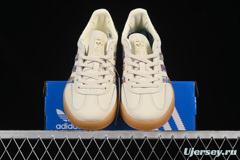 Adidas Originals Gazelle Indoor Retro Casual Sneakers with Anti-Slip and Wear-Resistant Design - JH7370