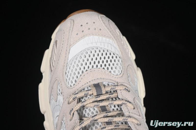 Dior Chrono Round Toe Lace-Up Lifestyle Casual Running Sneakers - 24W Beige