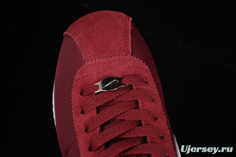 Nike Classic Cortez Leather Retro Running Shoes - DZ2795-600