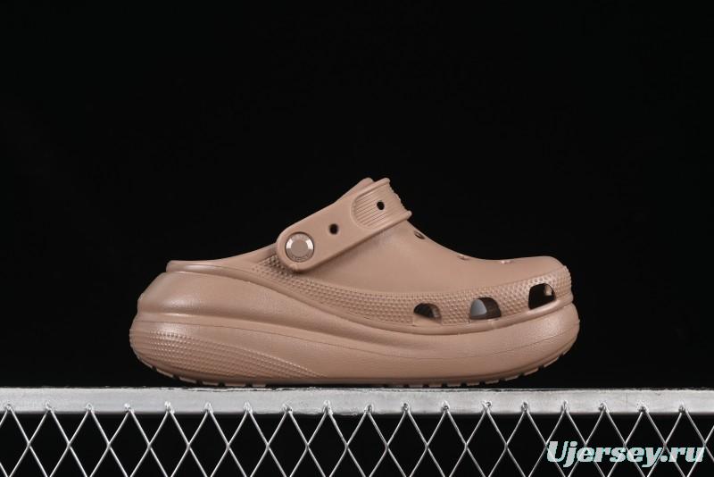 Crocs Classic Puff Two-Way Summer Sandals with Ventilation Holes - B.D4