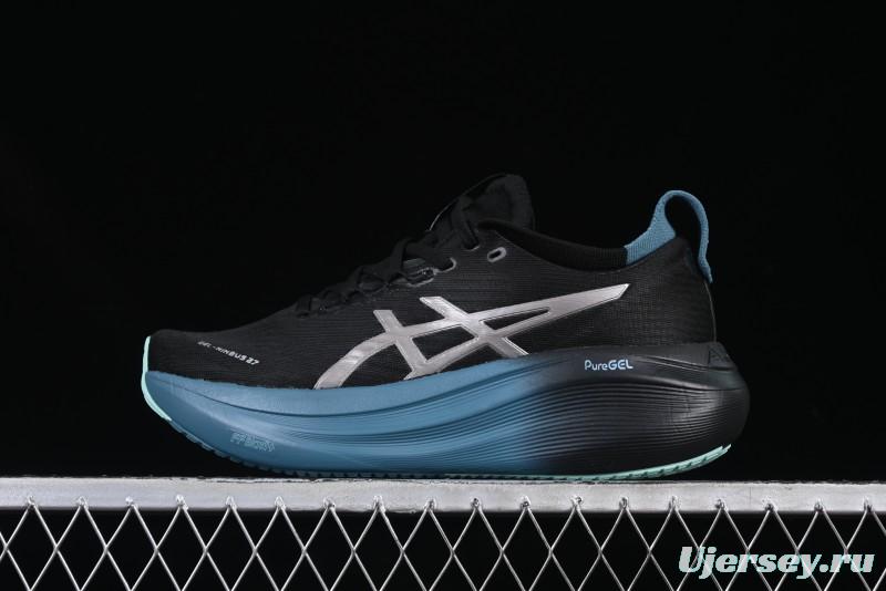 Asics Gel-Nimbus 27 Retro Breathable Casual Shoes with Cushioning for Men - 1011C093-001