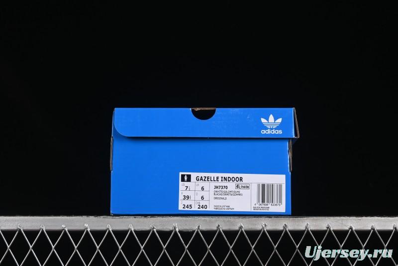 Adidas Originals Gazelle Indoor Retro Casual Sneakers with Anti-Slip and Wear-Resistant Design - JH7370