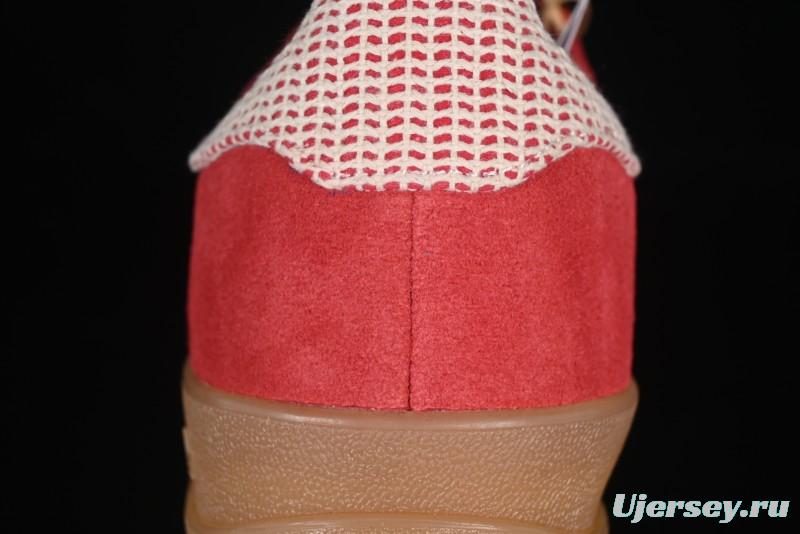 Adidas Originals Gazelle Indoor Retro Casual Slip-Resistant Wear-Resistant Low-Top Sneakers - JI2756