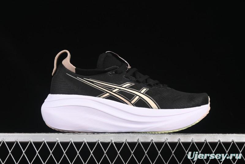 Asics Gel-Nimbus 27 Retro Breathable Casual Shoes with Cushioning for Men - 1012B753-003