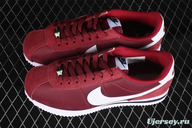Nike Classic Cortez Leather Retro Running Shoes - DZ2795-600