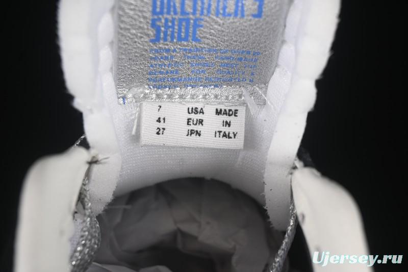 Golden Goose Marathon Comfortable Low-Top Lifestyle Sneakers in White Black - H8D4