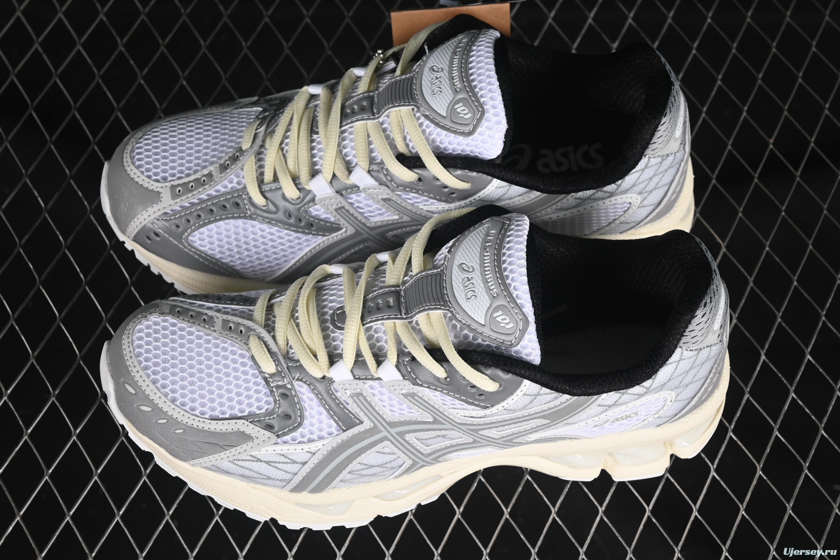 Asics Gel-Nimbus 10.1 Retro Breathable Casual Shoes with Cushioning for Men - 1203A673-100