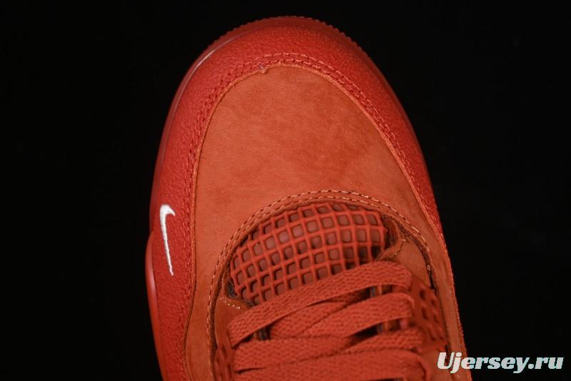 Nike Nigel Sylvester x Air Jordan 4 Retro High OG "Brick By Brick" Sneakers - HF4340-800