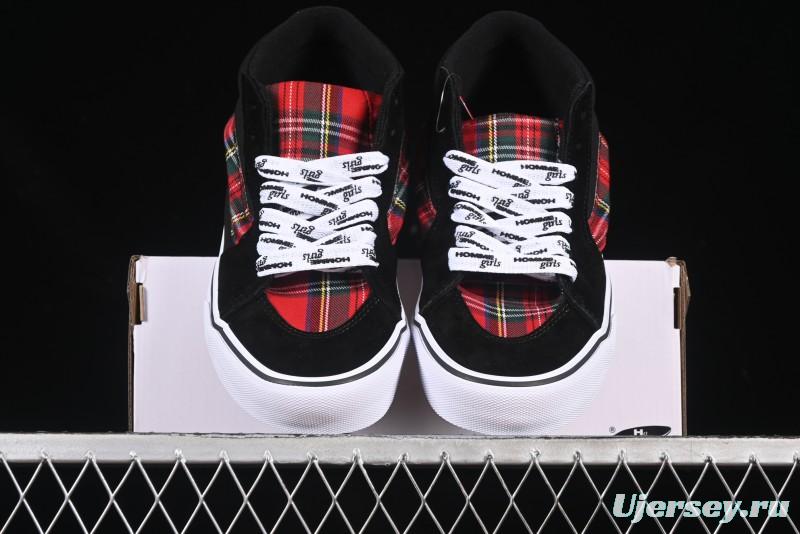 Vans Sk8-Mid Anaheim Collection Scottish Plaid Casual Low-Top Canvas Shoes - VN0A4UWIVNE