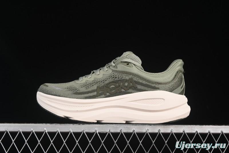 HOKA ONE ONE Bondi 9 Cushioned Running Shoes with Soft EVA Midsole - 1162011 SSSC