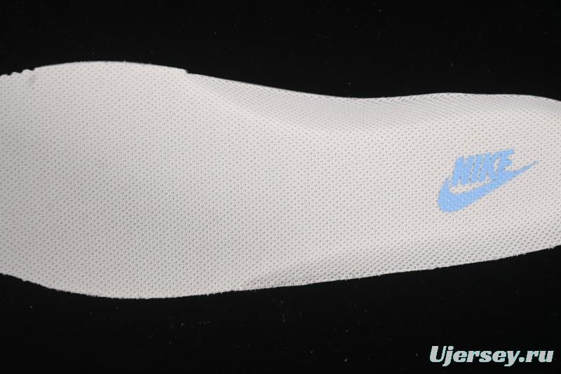 Nike Air Force 1 '07 Low Supreme Collaboration Blue Swoosh Gum Sole Casual Sneakers - XS1958-547