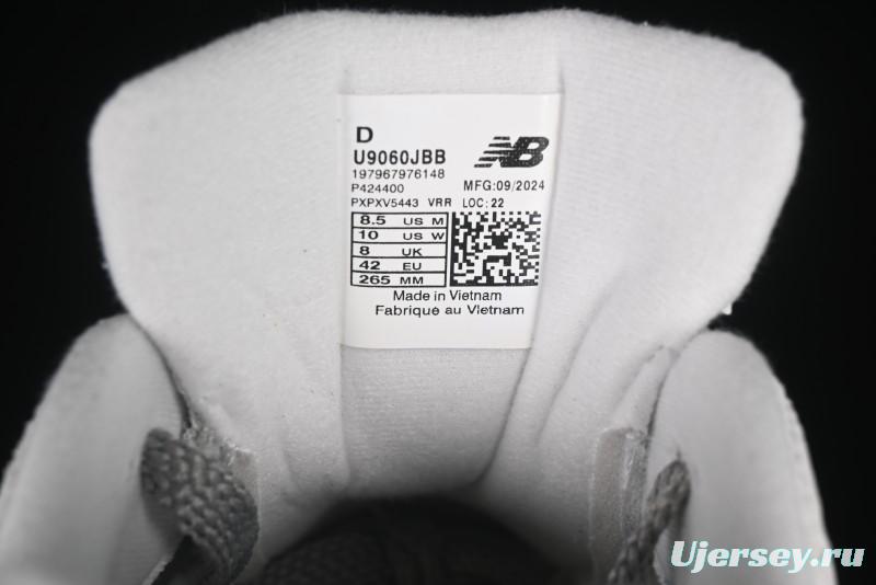 New Balance NB9060 Series Retro Casual Running Shoes with ABZORB Cushioning - U9060JBB